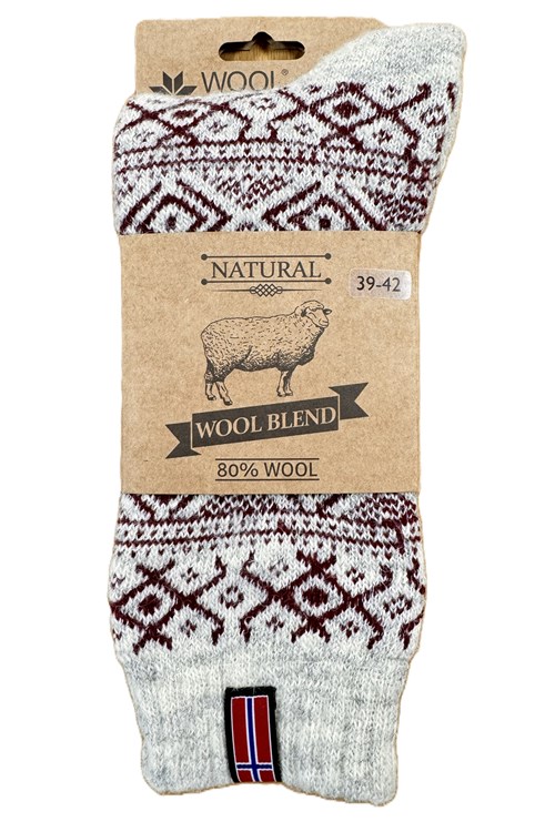 holdbare uldsokker af 80% uld fra WOOLWEAR of Scandinavia