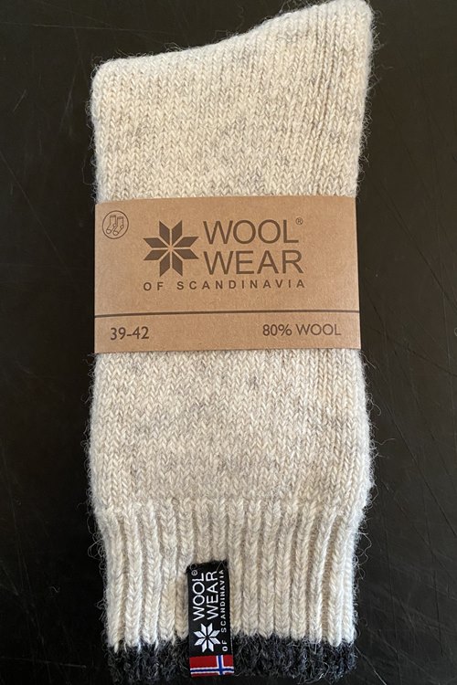 Varme ESKIMO uldsokker af 80% uld fra WOOLWEAR of Scandinavia