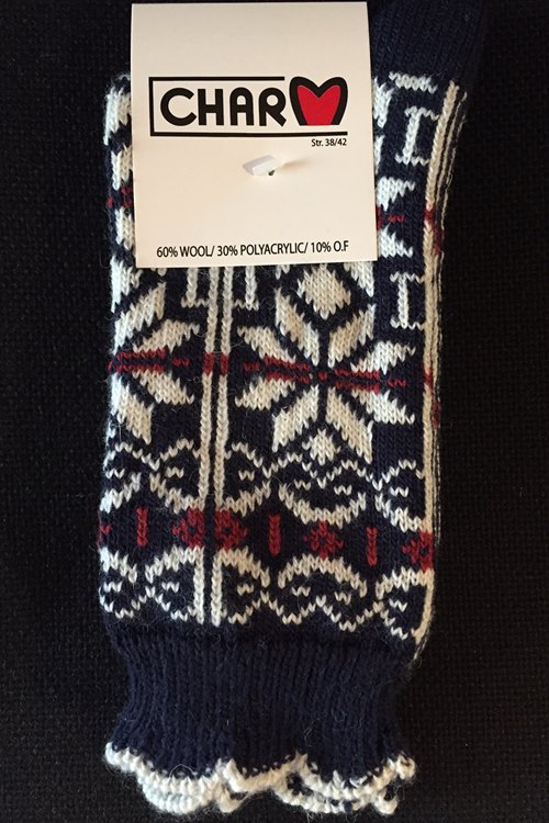 hygge sokker af uld på tilbud